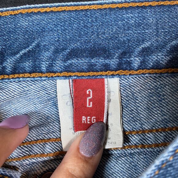 John B Stetson Co Womens Jeans Blue Denim Classic Bootcut 100% Cotton Stretch 2 - Picture 5 of 14